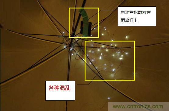 创意DIY!送女朋友的绝妙礼物,LED星光伞!