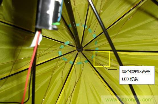 创意DIY!送女朋友的绝妙礼物,LED星光伞!