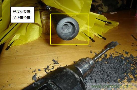 创意DIY!送女朋友的绝妙礼物,LED星光伞!