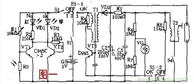 电子闪光灯电路一
