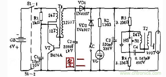 电子闪光灯电路