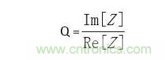 电感器Q值的计算公式