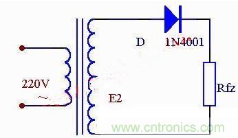 半波整流电路原理