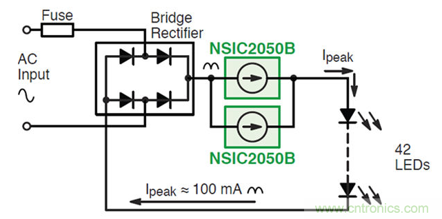 低成本T5 LED灯管电路