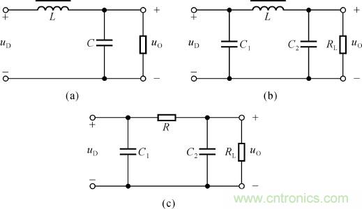 电感滤波电路