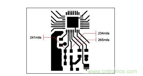 一个紧凑的PCB布局,寄生效应会对电路产生影响。