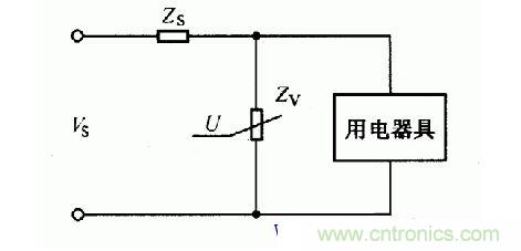 压敏电阻器组成的保护电路设计