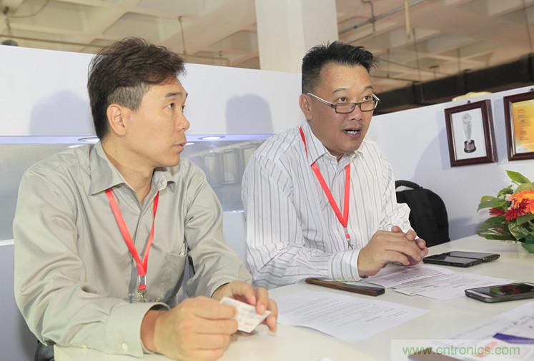 左二,Keystone亚太设计与制造总监Steven Chua