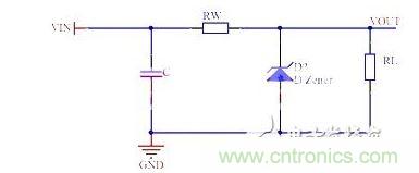 最简单的 稳压管电路设计方案
