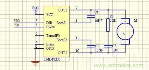 LMD18200驱动电路