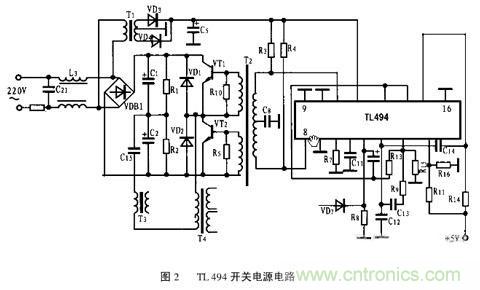 技术分享：TL494的引脚功能及其实际应用