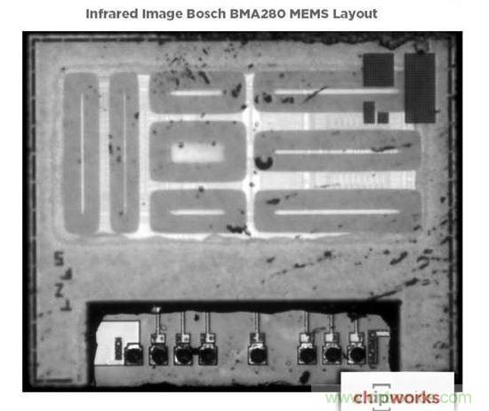 Bosch的BMA280组件红外线影像