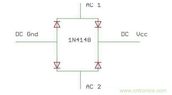 整流桥电路示意图