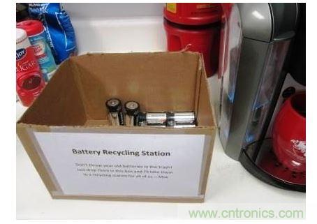 好工程师随手做环保，回收电池很重要！