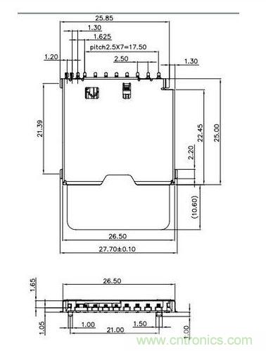 PCB尺寸图