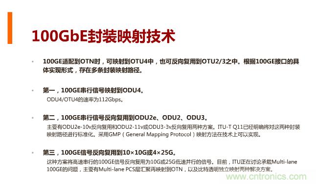 一张图让你遍知100G传输技术!