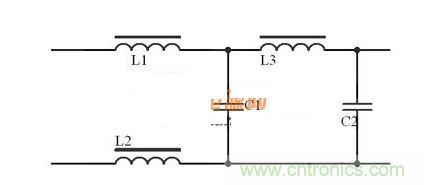 支流侧滤波电路