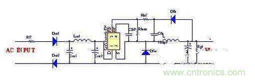 非隔离电源电路图