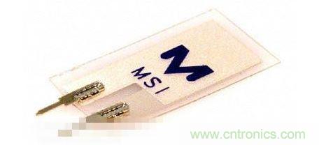 Measurement Specialties 的 MSP1006 压电晶体。