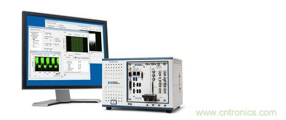 一个完整的WLAN测试系统由一个NI矢量信号收发仪与NI WLAN测量套件软件组成