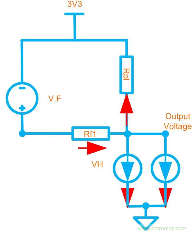 高电压嵌位保护的电压