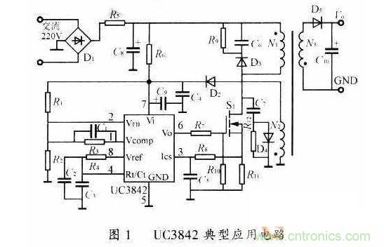 UC3842的典型应用