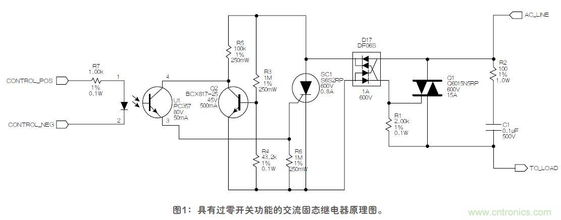 这款固态继电器,具有过零开关功能?-电路保护