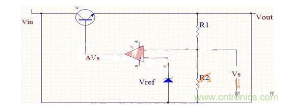 基于OP放大器的稳压电源原理