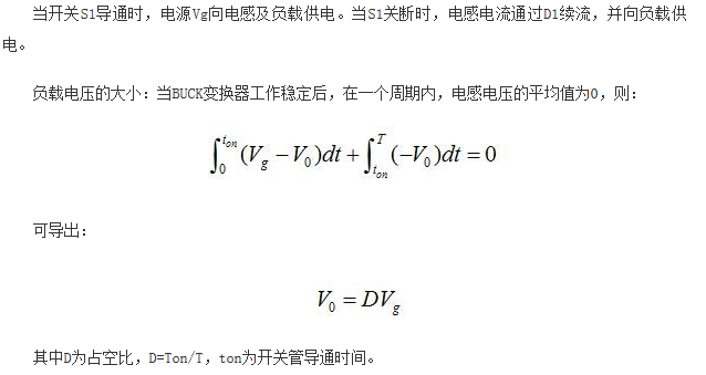 高手分享:BUCK电路中的时域分析