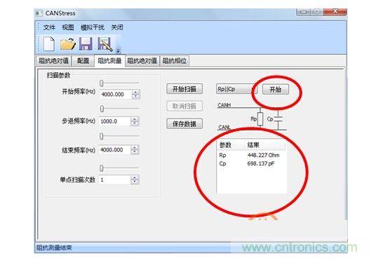 阻抗测量测试出Cbusin1