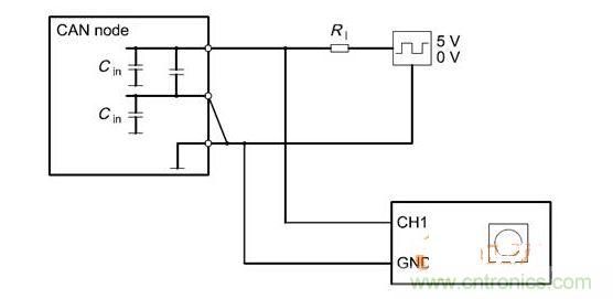 Cdiff测试原理(CANnode输出线从上往下为CANH、CANL、GND)
