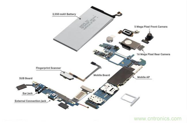 拆解三星Galaxy S6/S6 Edge,网友大呼“有料”!
