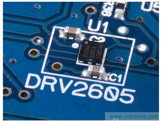 DRV2605 ERM和LRA触觉驱动器