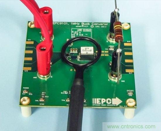 使用R&S RS h400-1 H场探针测量接近GaN开关装置近场辐射