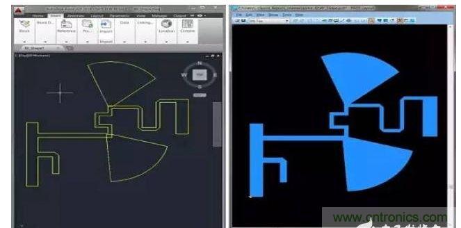 设计工具如果允许用户控制DXF 导入过程，将有助于减少人为错误和误差，例如在由于复杂性过高而导致导入的文件无法转换为铜皮形状时