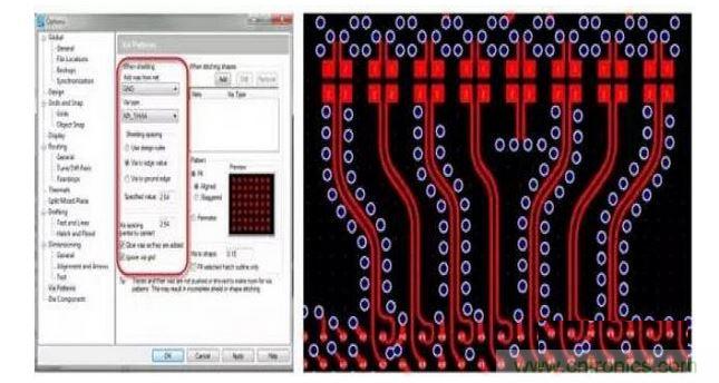 PCB 设计工具如果能够控制共面波导和波导过孔的创建，将有助于显著减少设计错误和缩短设计时间。