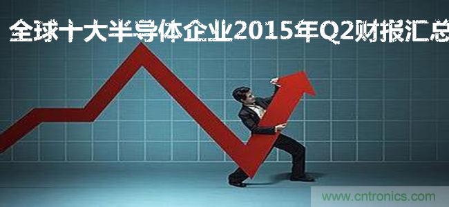 2015全球十大半导体企业 Q2财报汇总