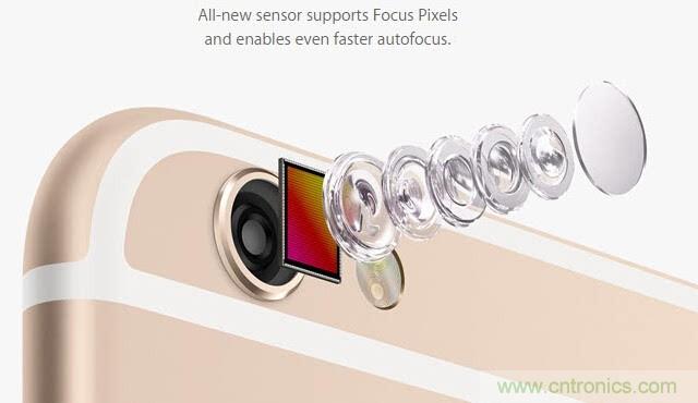 iPhone 6s告别800万像素，探秘新摄像头“1.22微米像素”