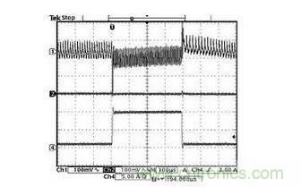 有源滤波的输出纹波衰减器的正常表现