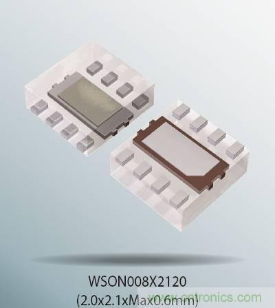图2:ROHM色彩传感器BH1745NUC外观