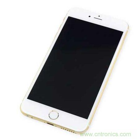 iPhone 6 Plus采用了大量新技术,包括由TSMC代工的苹果A8 SoC。(来源:iFixit)