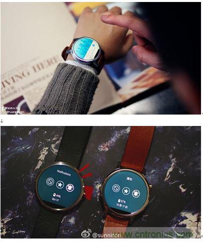 日常使用一天，两代moto360剩余电量对比