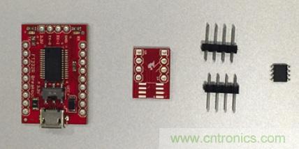 图1：隔离型USB-to-UART元件。