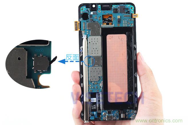 Galaxy Note5拆解,与S系列差距日渐模糊