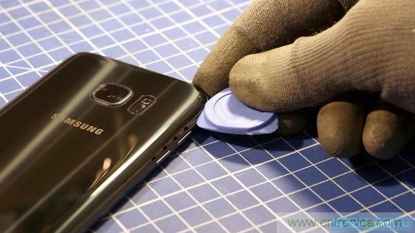 三星S7手机仅靠粘胶防水，也是没“sei”了！