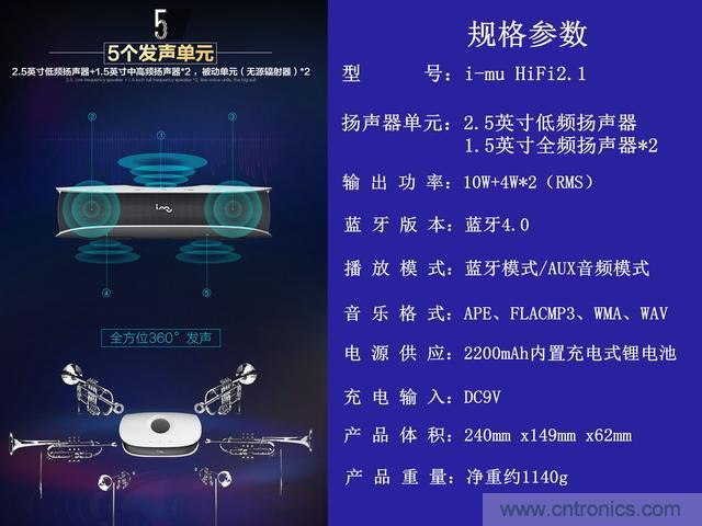 创意无限,品味好声音!幻响小贝HIFI 2.1震撼来袭