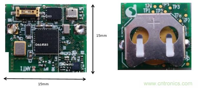 全能12自由度IoT模块设计:Dialog蓝牙控制器+博世传感器