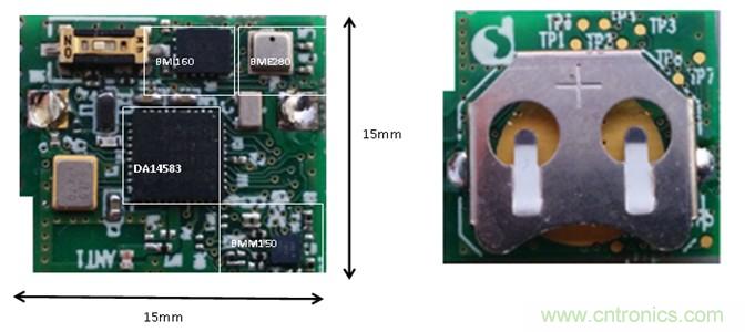 全能12自由度IoT模块设计：Dialog蓝牙控制器+博世传感器