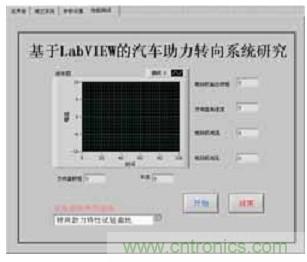 基于LabVIEW的汽车助力转向控制系统设计