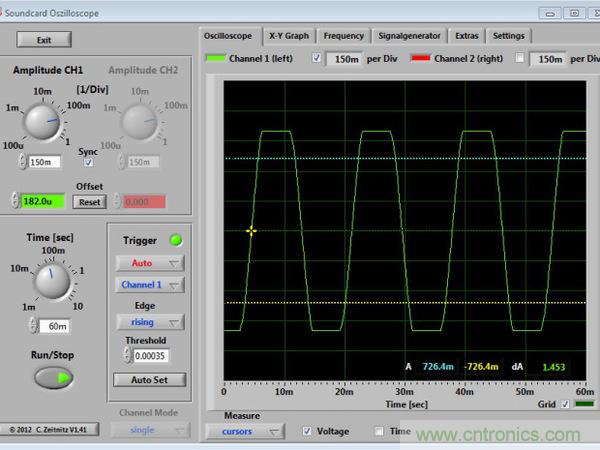 利用软件和简单电路就能把电脑音效卡变成示波器